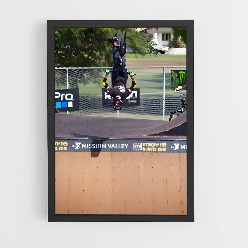 Poster Trickster en Skate – affiche BMX (vue 2)